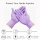 Disposable Purple Nitrile Gloves household washing home used